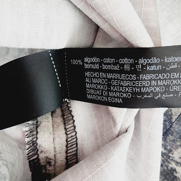 Zara Grey Tie Dye Strapless Midi Dress Zip Front Cargo Dress Size Small - Picture 8 of 12